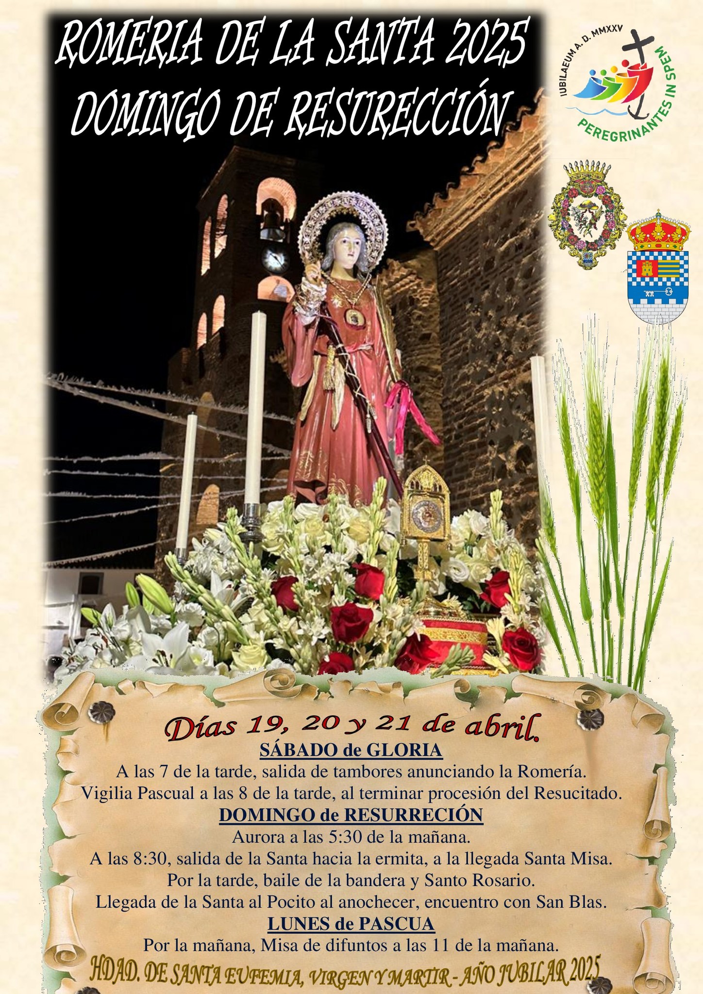 Romería de Santa Eufemia 2025 Santa Eufemia